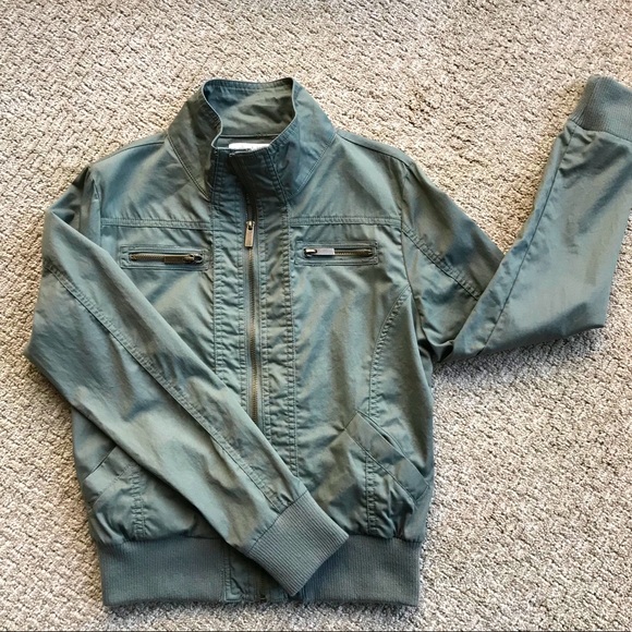 Charlotte Russe Jackets & Blazers - Bomber Jacket Army Green Charlotte Russe